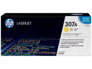 HP CE742A Yellow Toner Cartridge - 7,300 pages