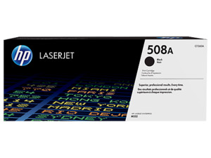 Genuine Hp Colour Laser Toner: HP #508A Black Toner CF360A