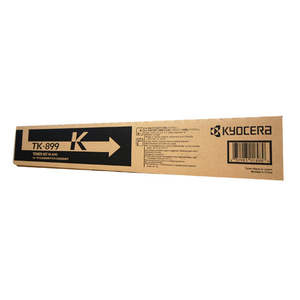 Genuine Kyocera Colour Copier Toner: Kyocera TK899 Black Toner Cartridge - 12,000 pages