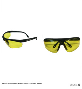 Buffalo River: BUFFALO RIVER SHOOTING GLASSES