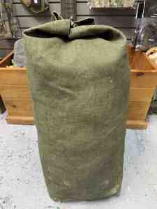 Duffle And Gear Bags: Heavyweight Old Canvas Kit Bag