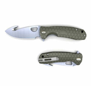 Honey Badger Hook Knife Large Green