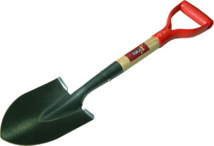 Folding Shovel: Xcel - Trunk Buddy Shovel - Wooden or Fibreglass handle