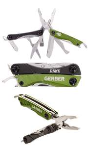 Multi Tool: Gerber - Dime Micro (Green)