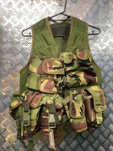 DPM webbing vest with pouches (New and Used)