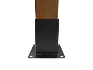 Steel Pergola Bracket: Pergola DIY Post Base Set fit 90 x 90mm timber