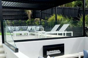 ROCKSTAR SUN LOUNGER WHITE - Outside Space