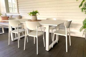 LONG LUNCH 2.0M TABLE WHITE - Outside Space