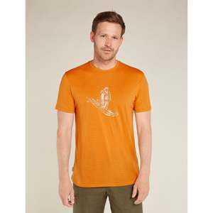 Icebreaker Men's Merino 150 Tech Lite Short Sleeve Tee Skiing Yeti