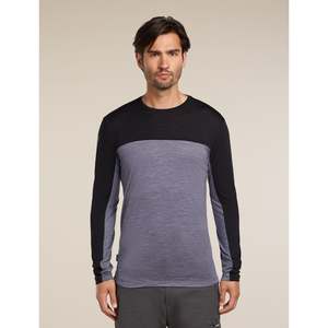 Icebreaker Men's Merino Blend 125 Cool-Lite Sphere LS T-Shirt Colour Block