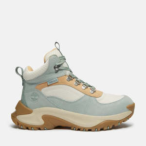 Timberland Women's Motion Maddsen Waterproof Mid Light Green Suede