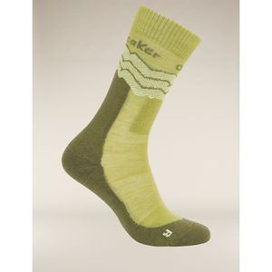 Icebreaker Women's Merino Hike+ Medium Crew Across the Peaks Socks