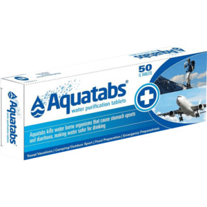 Hydration: Aquatabs Water Purification Tablets