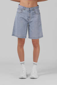 Rpm: RPM Womens Denim Jorts - 90's Blue