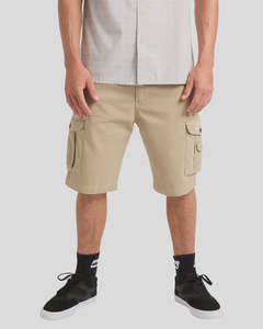 Mens: Quiksilver Critical Battle Cargo Short - Sandstone