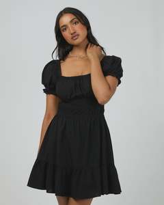 All About Eve Essential SS Mini Dress - Black