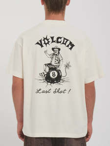 Volcom Last Shot SS Tee - Dirty White