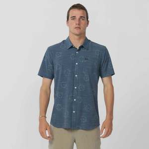 O'Neill TRVLR UPF 50 Traverse Slub SS Shirt - Midnight Navy