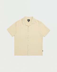 Mens Shirts: Volcom Irwindale SS Shirt - Dirty White