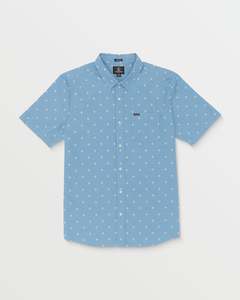Volcom Telastone SS Shirt - Blue Rinse