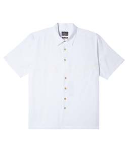 Mens Shirts: Quiksilver Offshore SS Shirt - White