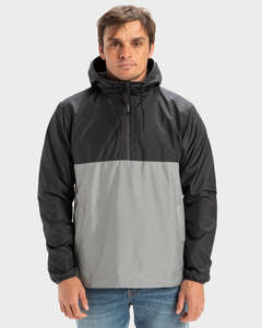 Mens Jackets: Quiksilver Waterman Ridge Jacket - Carbon