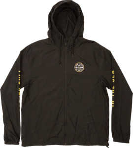 Salty Crew Twin Fin Windbreaker - Black