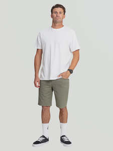 Shorts: Volcom Solver Lite 5 Pocket 19 Short - Brindle