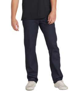 Mens Jeans: Volcom Solver Denim - Indigo Wash