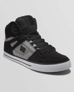 DC Pure High Top WC Shoes - Battleship/Armour