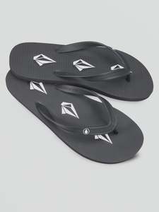 Mens Jandals: Volcom Rocker 2 - Stoney Black