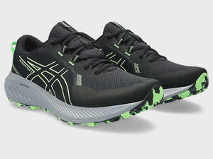 Mens Shoes: Asics Gel-Excite Trail 2 - Black/Illuminate Green