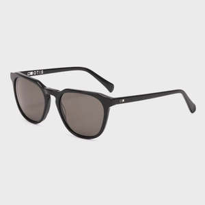 Mens Sunnies: Otis Divide X Eco Matt Black/Neutral Grey