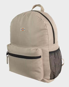 Mens Bags: Dickies Stretton Student Backpack - Khaki