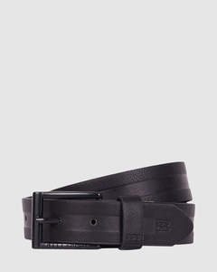 Mens Belts: Billabong Barrel Belt - Black