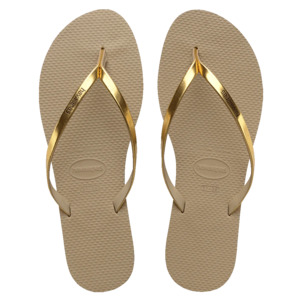 Havaianas: Havaianas You Metallic - Golden Sands