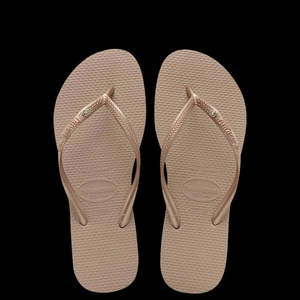 Havaianas Kids Slim Crystal - Rose Gold