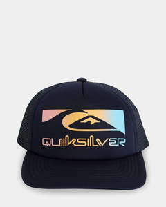 Quiksilver Boys 2 - 7 Vermin Trucker Cap - Dark Navy