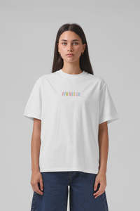 Womens Tees: RPM Womens Emb Tee - White