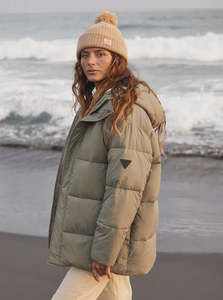 Womens Jackets: Roxy Ocean Dreams Sherpa Jacket - Agave Green