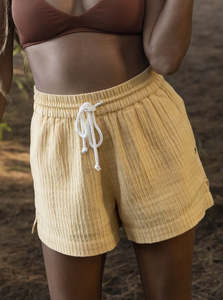 Roxy Lekeitio Beach Texture Shorts - Sunburst