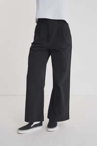 Womens Pants: Huffer Micah Pant - Black