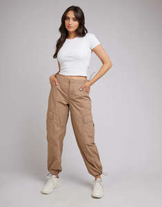 Womens Pants: All About Eve Elliot Parachute Pant