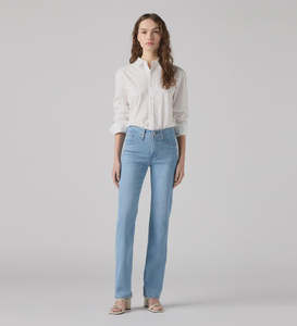 Womens Jeans: Levis 314 Shaping Slim Womens Jean - Lapis Sense