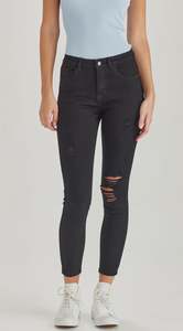 Womens Jeans: Junkfood Grace Jean - Black