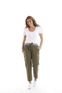 Womens Jeans: Betty Basics Dakota Jean - Khaki