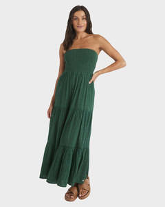 Roxy Baby Mine Maxi Dress - Evergreen