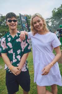 Dresses: Huffer Cruise Milly Dress - Blossom Stripe