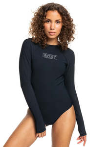 Roxy Heater LS Onesie - Anthracite