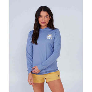 Womens Rashies: Salty Crew Womens Cruisin Hooded Sunshirt